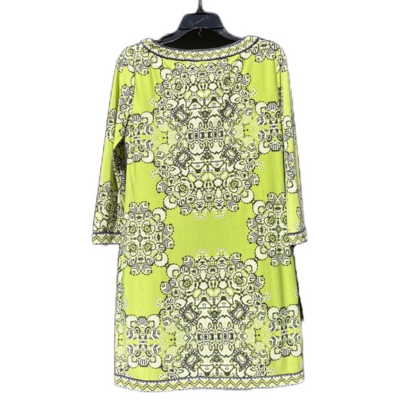 BCBGMaxazria AVILA dress lime green combo Small - Picture 4 of 16